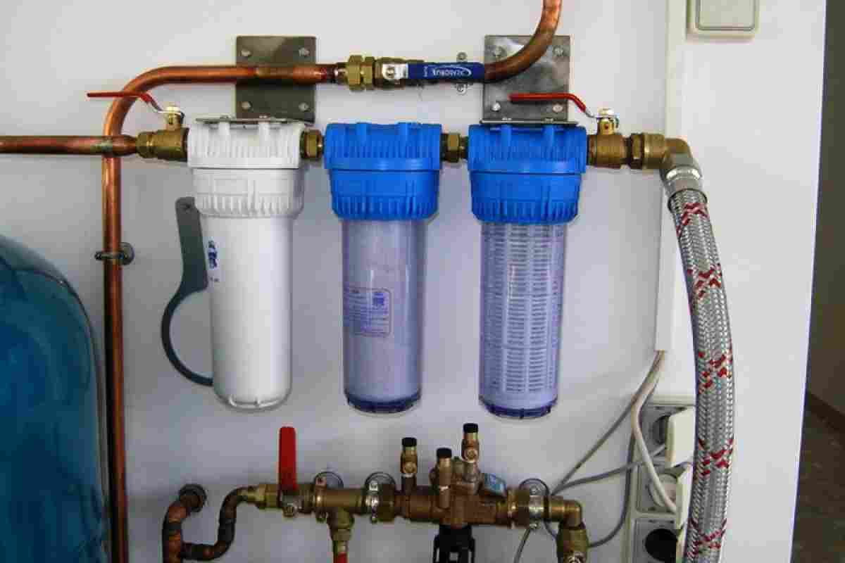 Тройной фильтр - качественная очистка проточной воды для всего дома